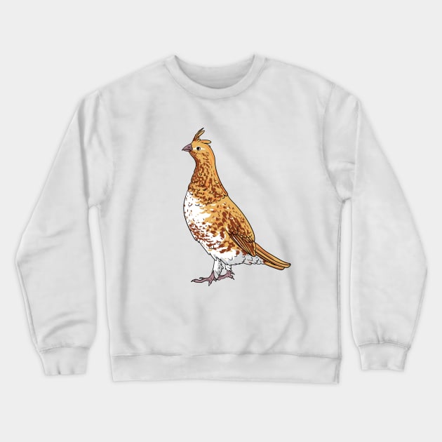 Ruffed Grouse State Bird of Pennsylvania Crewneck Sweatshirt by MarkusShirts